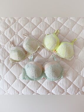 𝜗𝜚Victoria’s Secret Dream Angels collection bra set
